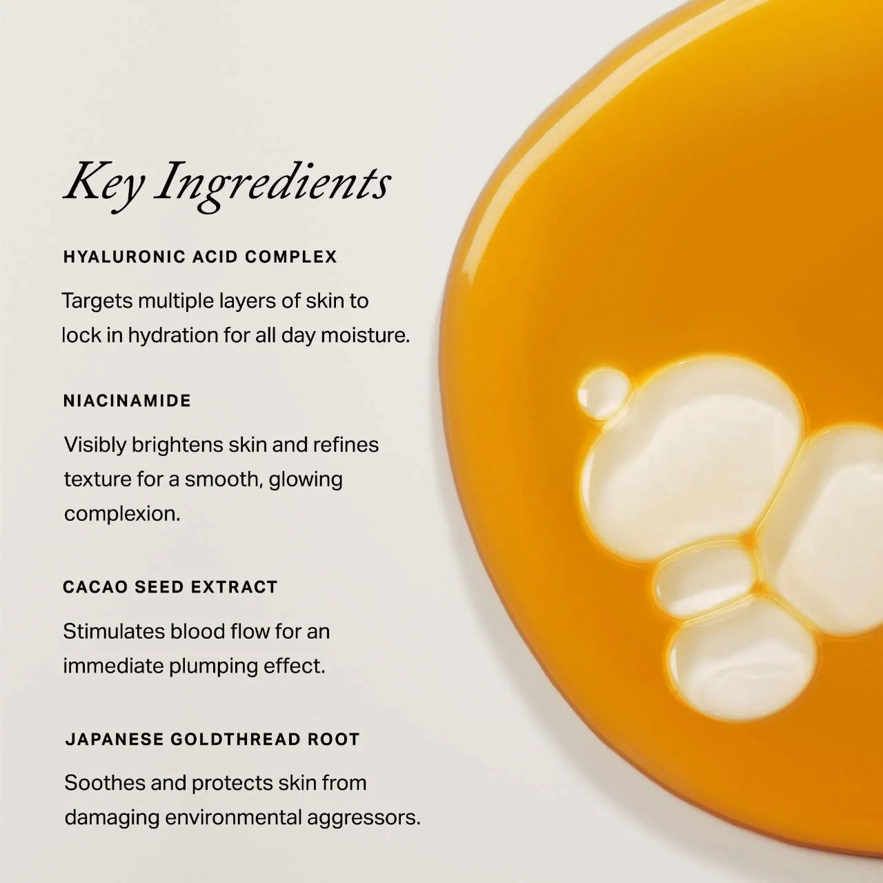 Suero Great Skin Instant Glow con niacinamida y ácido hialurónico — MERIT