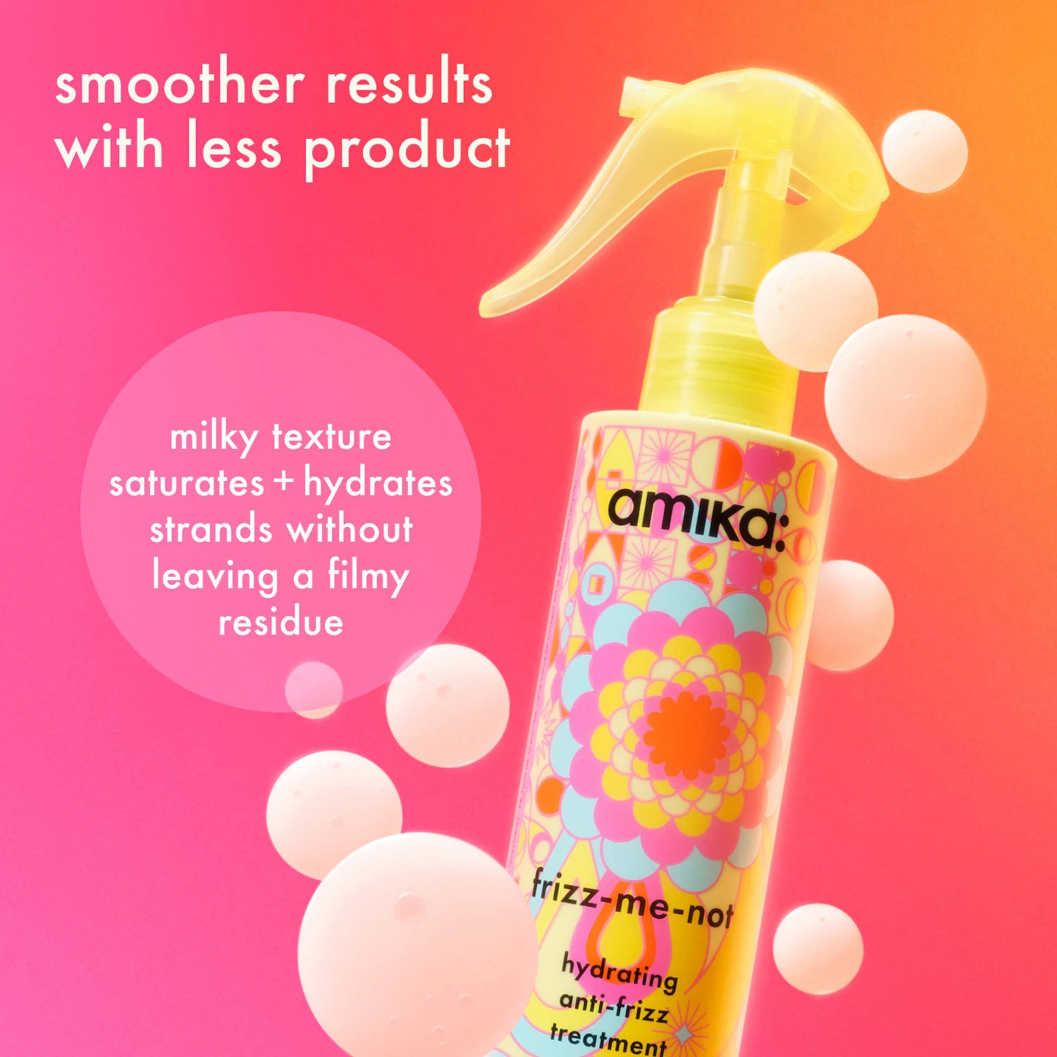 Tratamiento anti-frizz hidratante Frizz-Me-Not — amika
