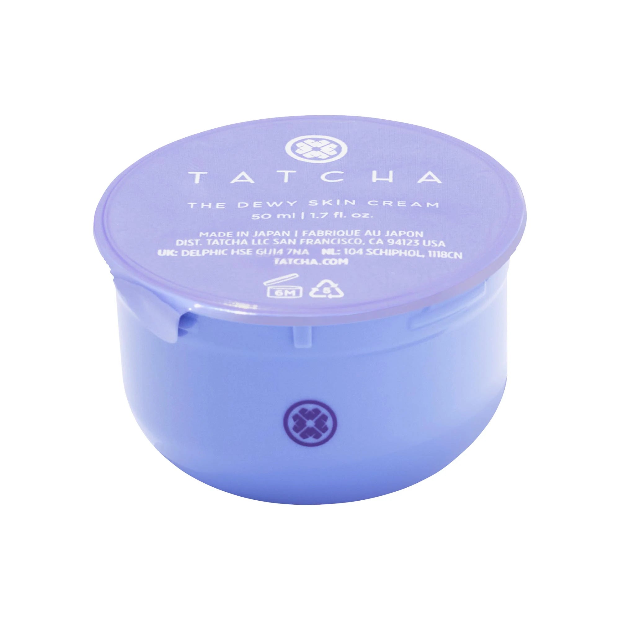 The Dewy Skin Cream Crema hidratante rellenadora e hidratante recargable — Tatcha