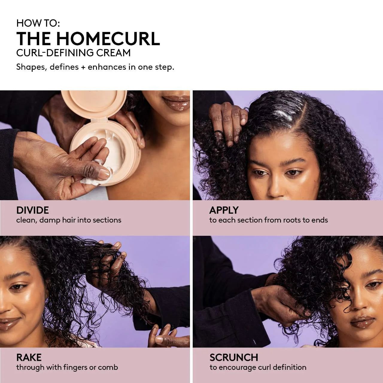 La crema para peinar que define los rizos de Homecurl — Fenty Beauty by Rihanna