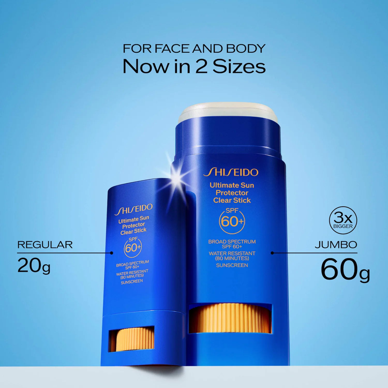 Protector solar definitivo en barra transparente SPF 60+ — Shiseido