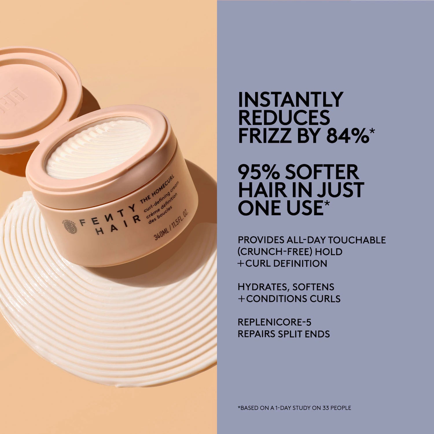 La crema para peinar que define los rizos de Homecurl — Fenty Beauty by Rihanna