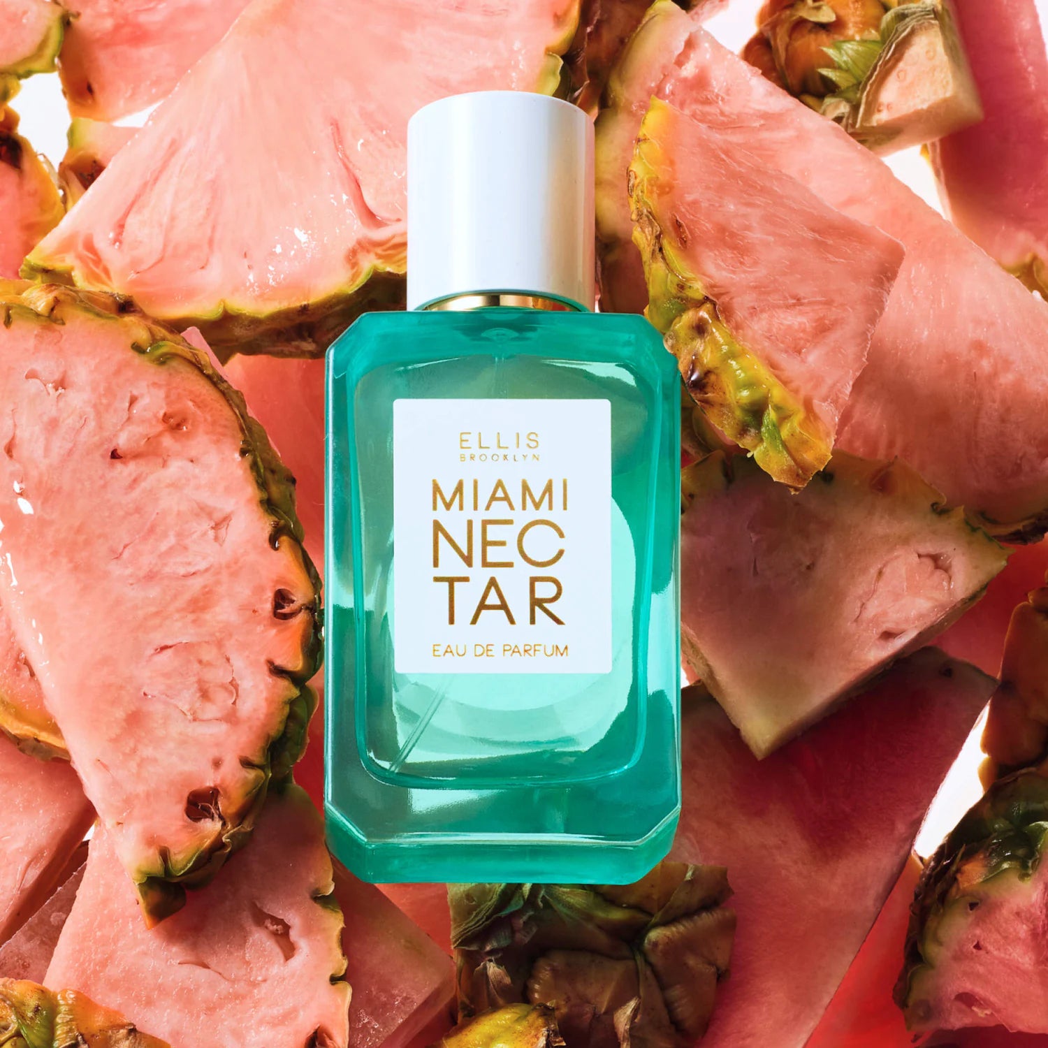 MIAMI NECTAR Eau de Parfum con spray de viaje de coco y piña rosa — Ellis Brooklyn