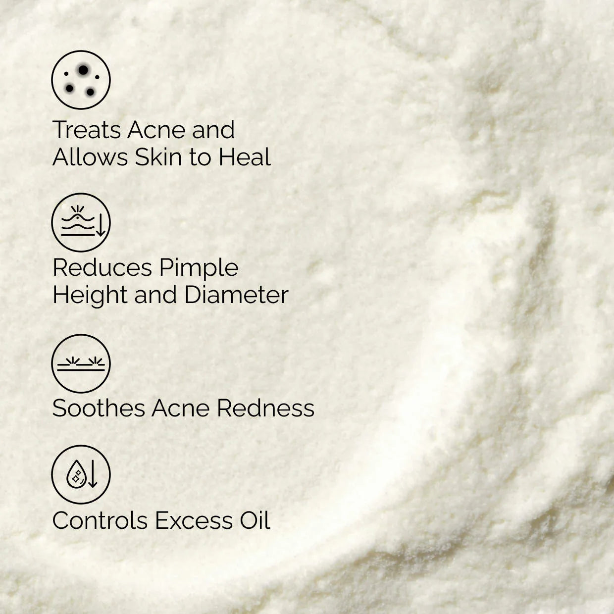 Tratamiento concentrado de azufre en polvo a crema para las manchas del acné al 10% — The Ordinary