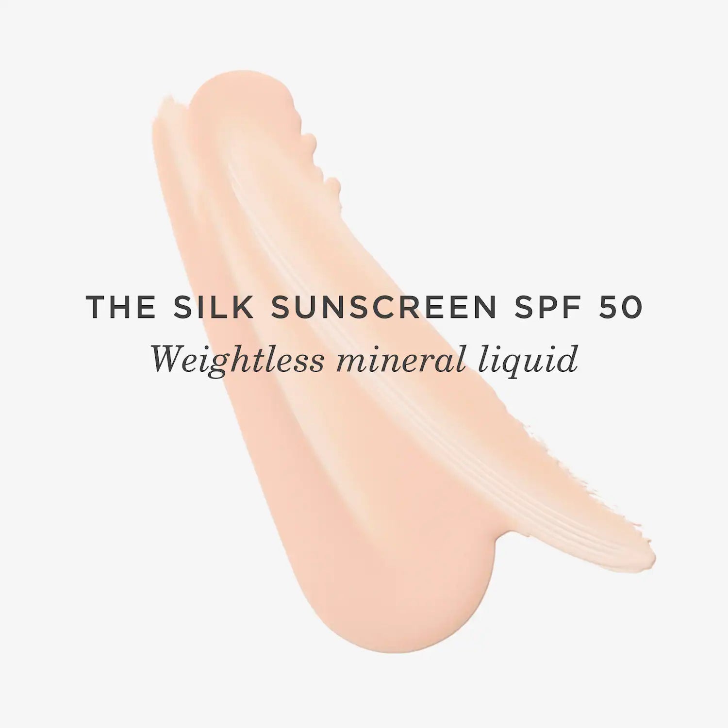 The Silk Sunscreen SPF 50 Protector solar mineral ingrávido — Tatcha