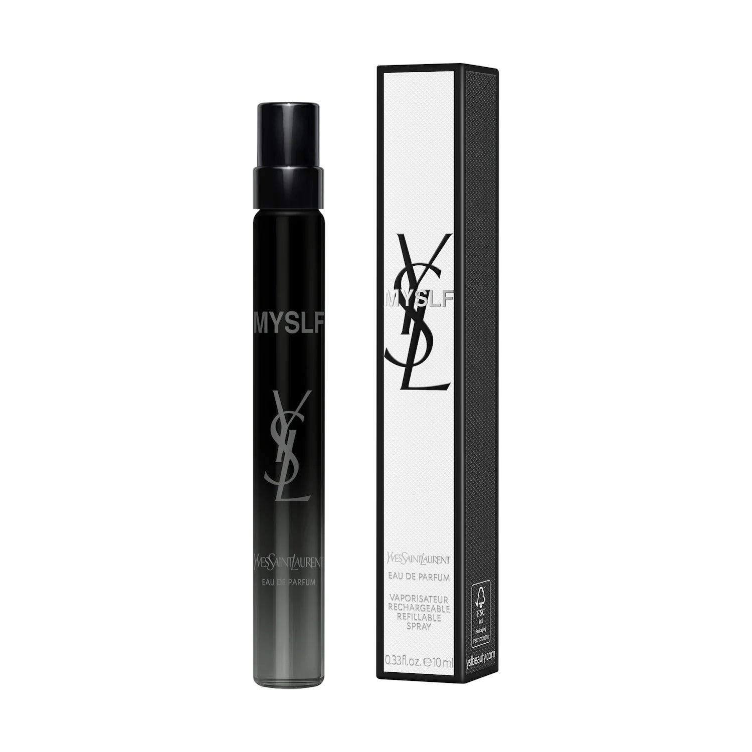 MYSLF Eau de Parfum con acordes frescos y maderas cálidas — Yves Saint Laurent