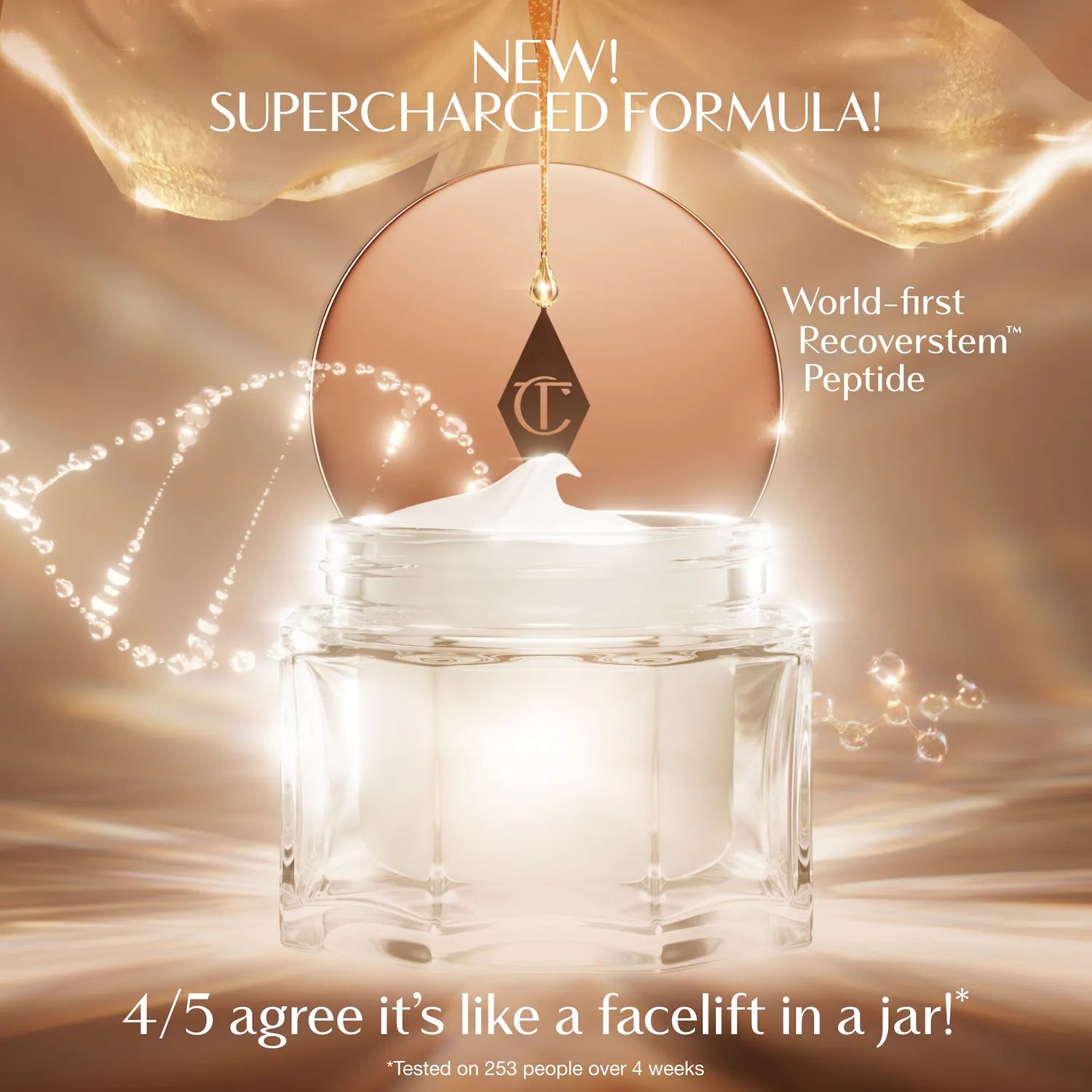 Crema Hidratante Antienvejecimiento Magic Cream con Ácido Hialurónico — Charlotte Tilbury