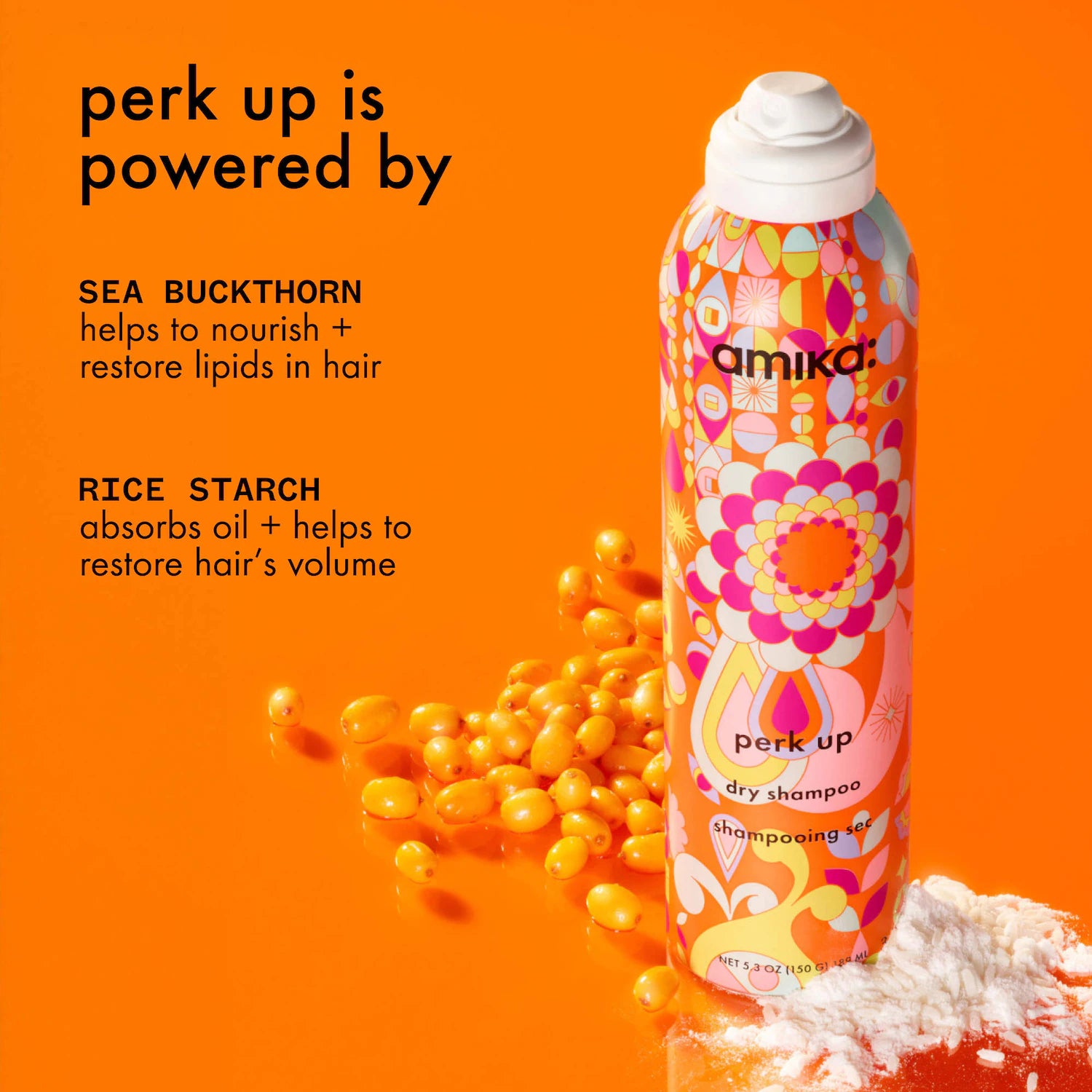 Champú seco sin talco Perk Up — amika
