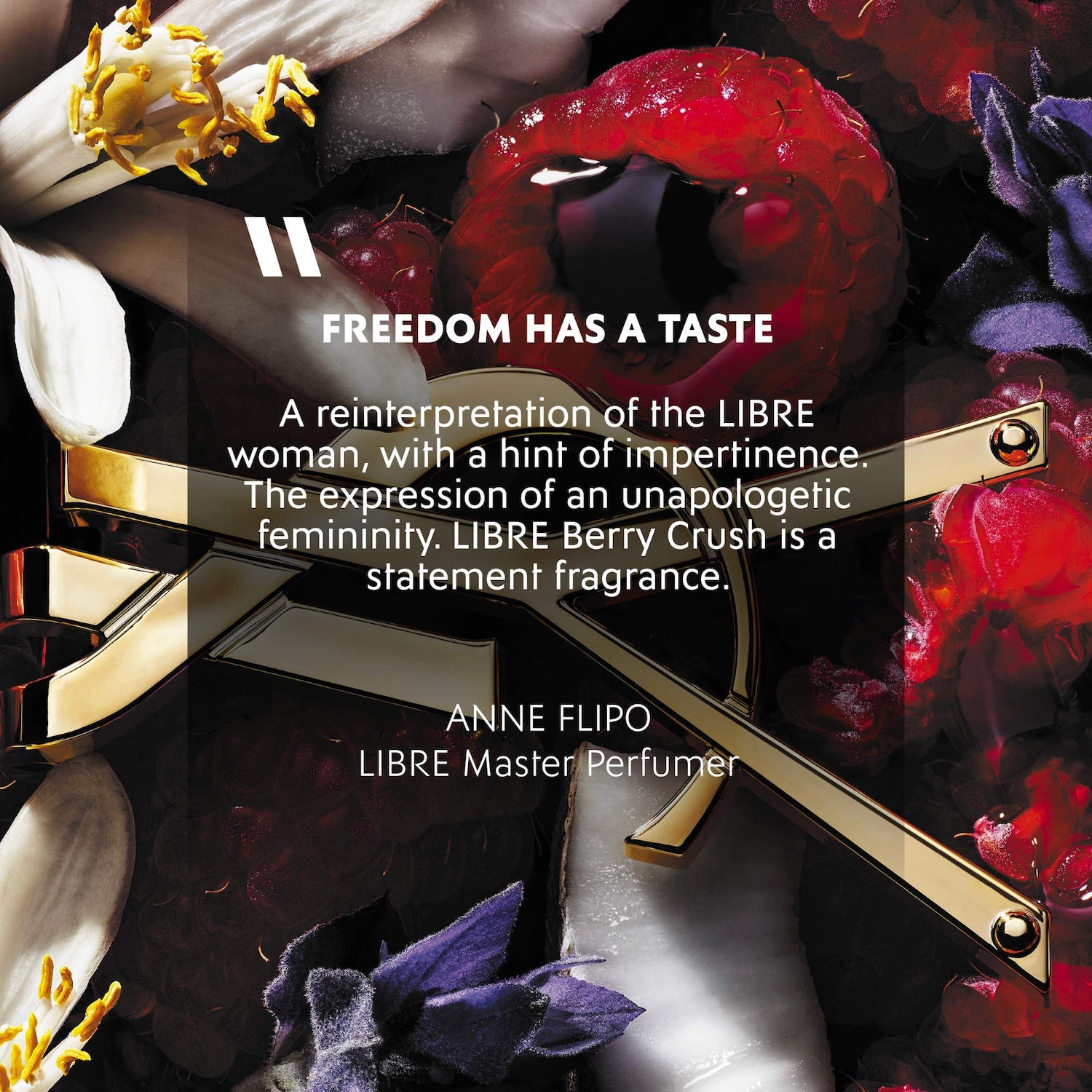 Libre Berry Crush Eau De Parfum con Frambuesa — Yves Saint Laurent