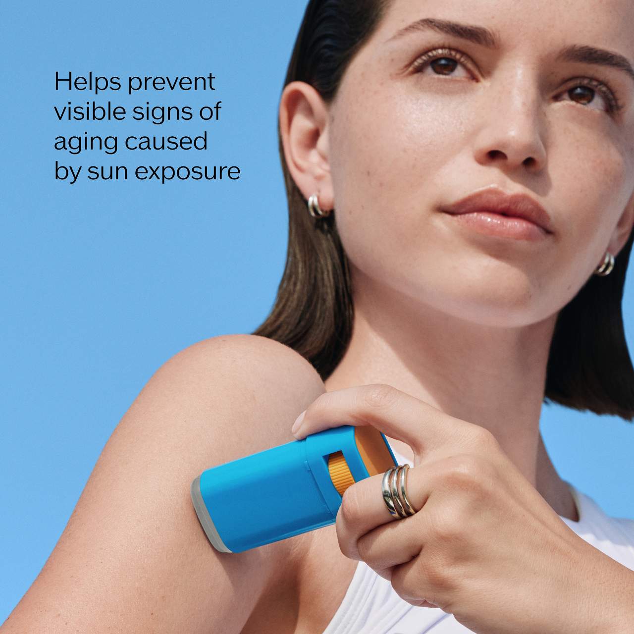 Barra de protección solar transparente SPF 50 — Shiseido