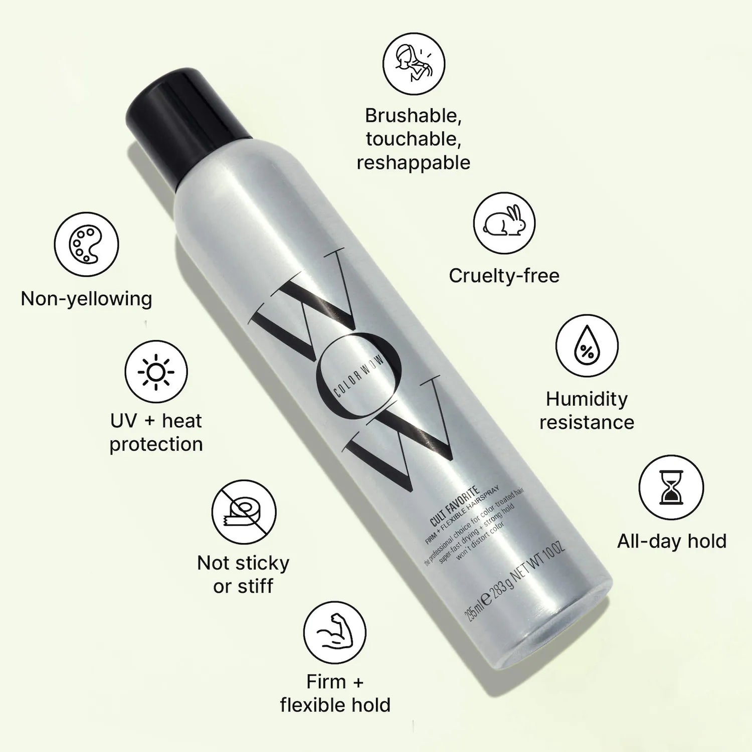 Firma favorita de culto + laca para el cabello flexible — COLOR WOW