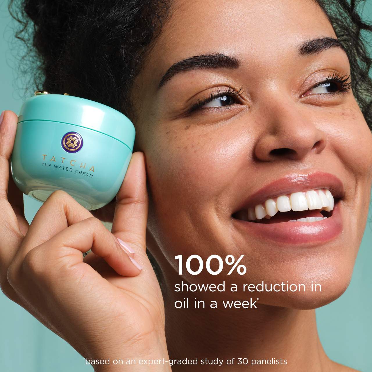 The Water Cream Crema hidratante recargable que minimiza los poros sin aceite — Tatcha