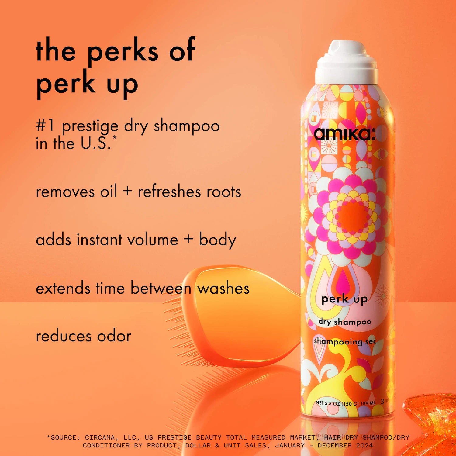 Champú seco sin talco Perk Up — amika