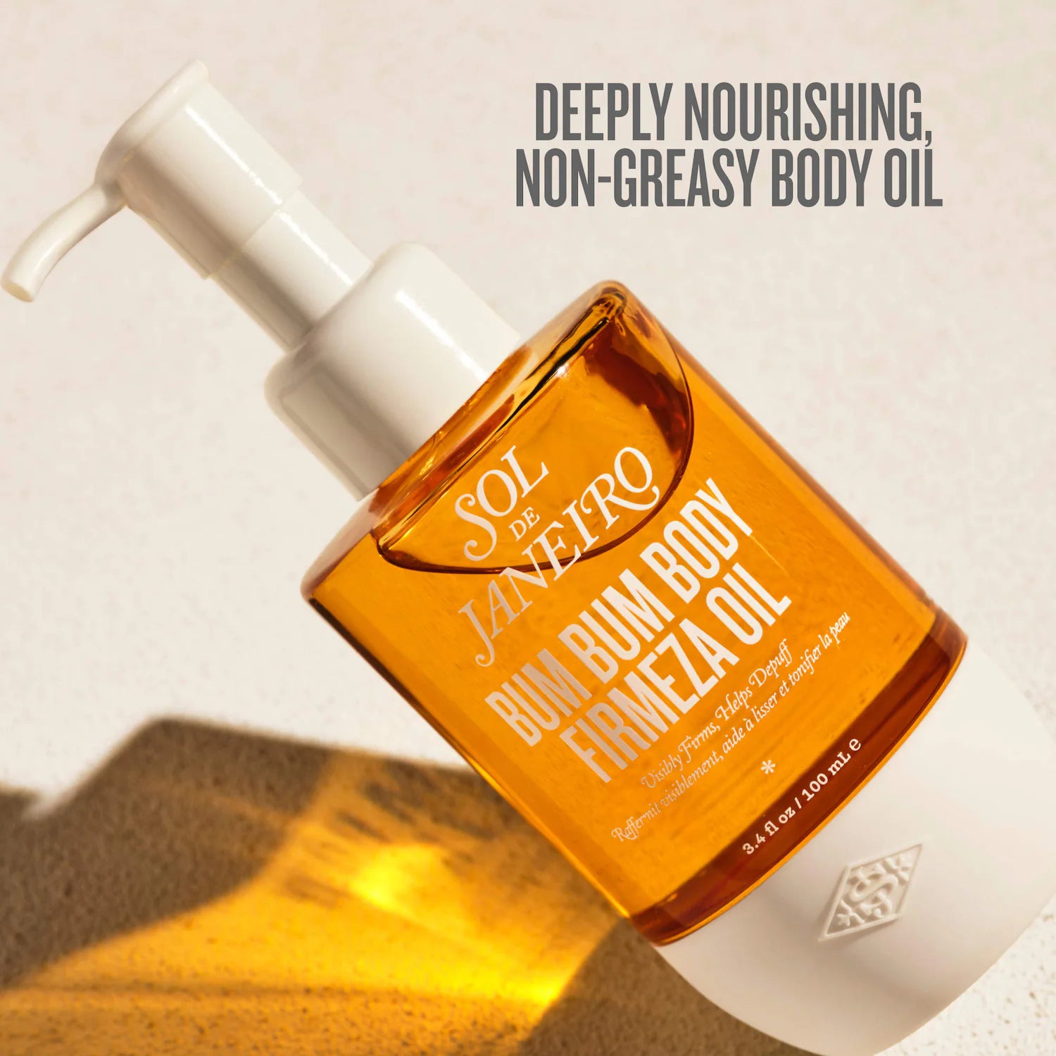 Bum Bum Firmeza Aceite Corporal Reafirmante y Desinflamante — Sol de Janeiro