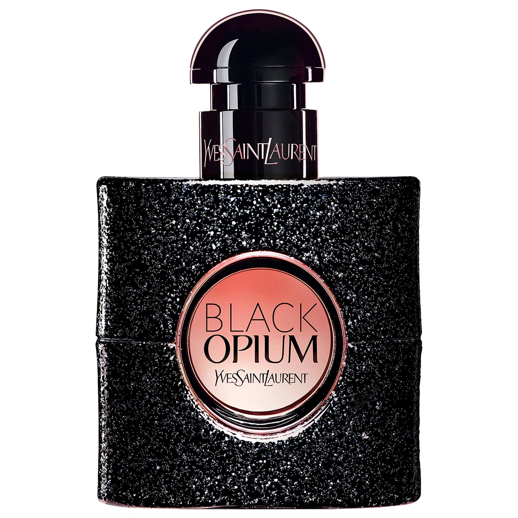 Black Opium Eau de Parfum con café y flores blancas — Yves Saint Laurent