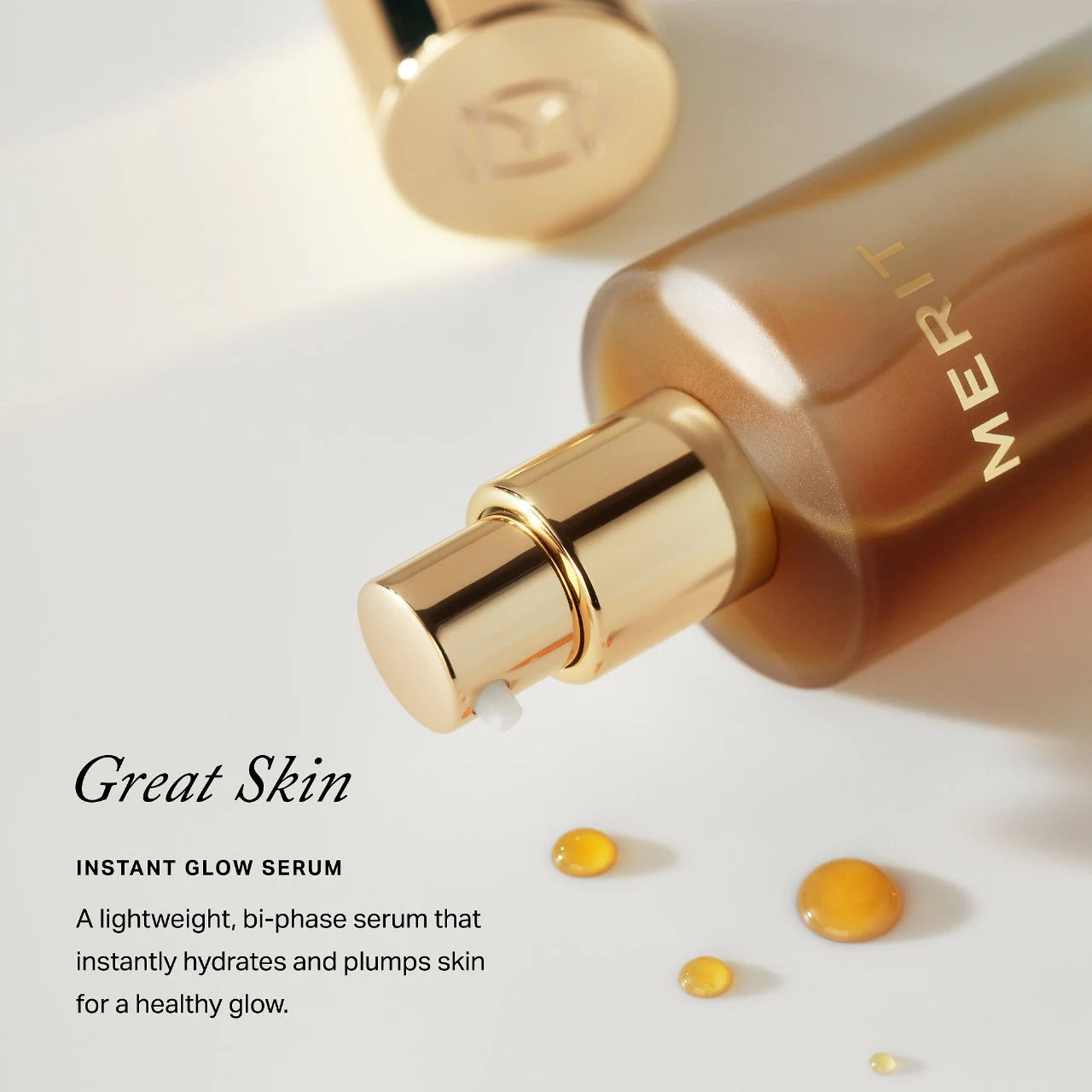 Suero Great Skin Instant Glow con niacinamida y ácido hialurónico — MERIT