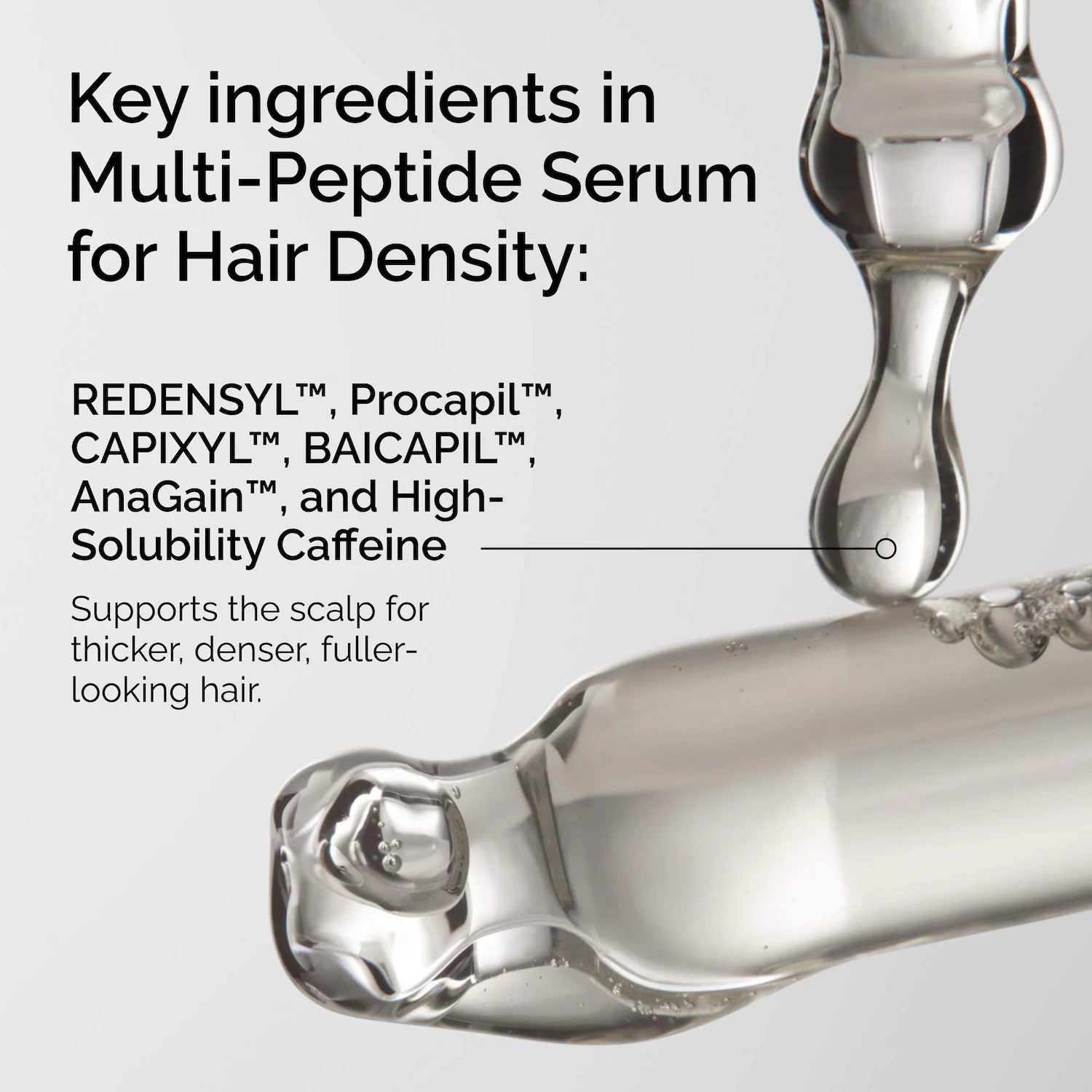 Suero multipéptido para dar densidad al cabello y lograr un cabello más grueso y con más volumen — The Ordinary