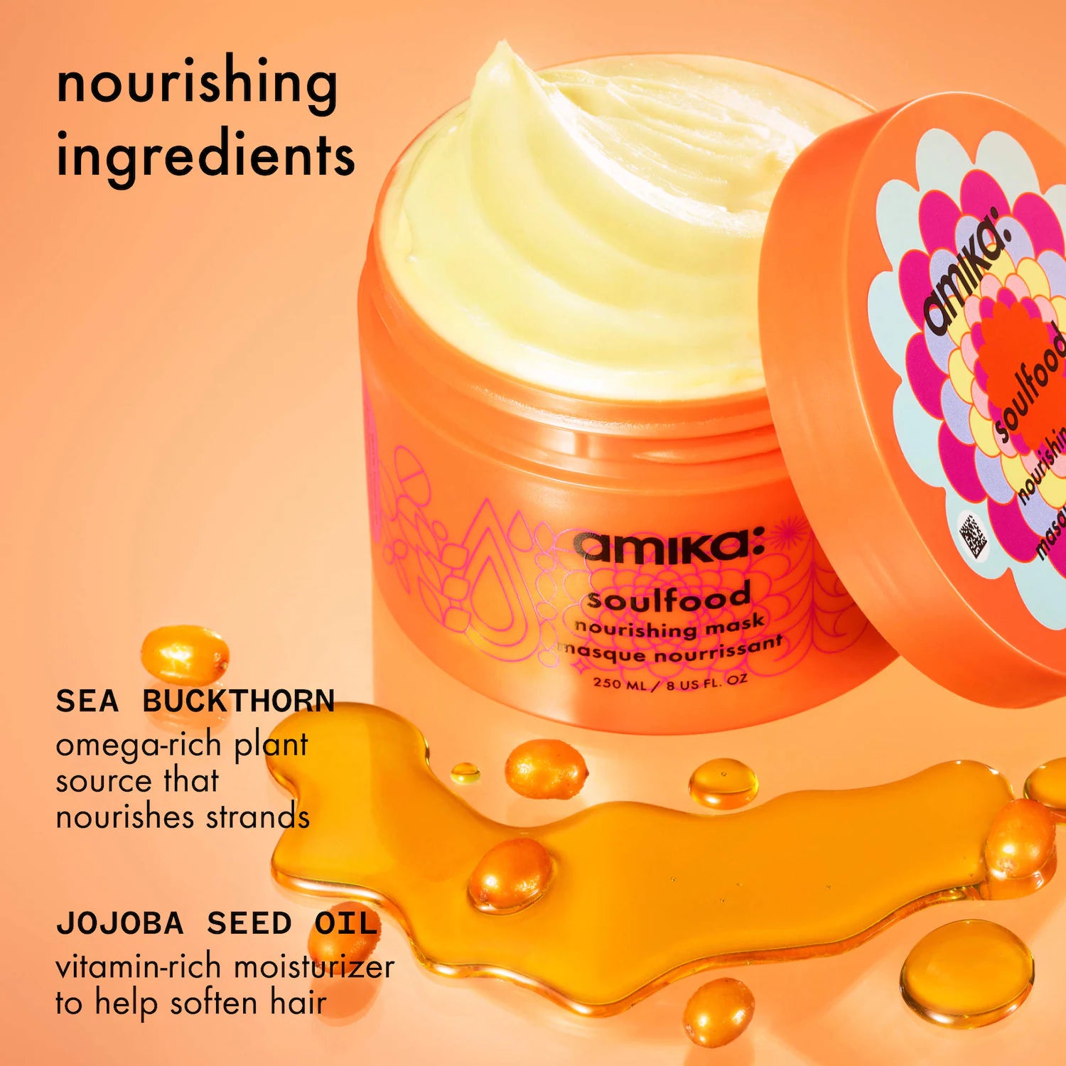 Mascarilla Capilar Nutritiva Soulfood — amika