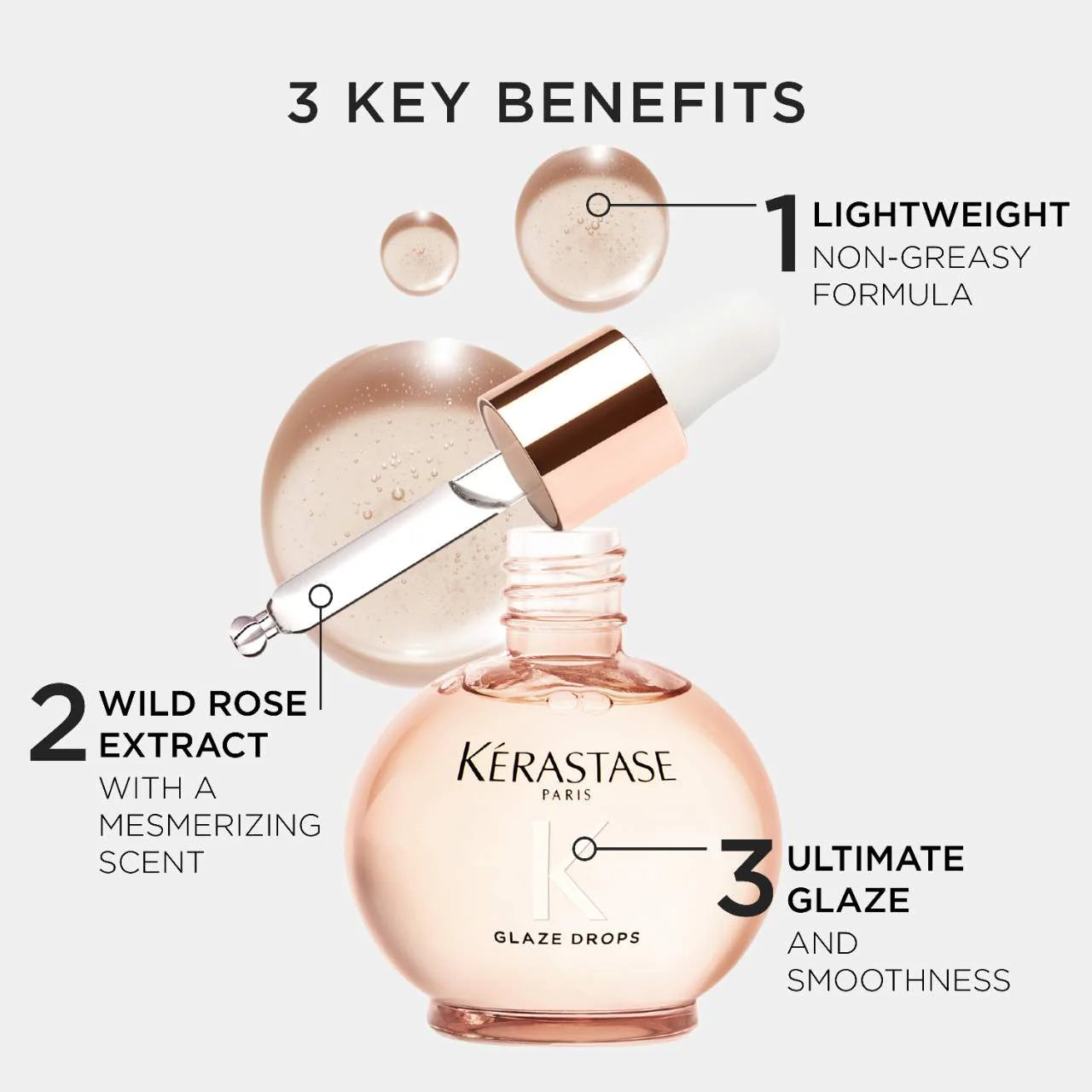 Gloss Absolu Glaze Drops Aceite Capilar Anti-Frizz — Kérastase