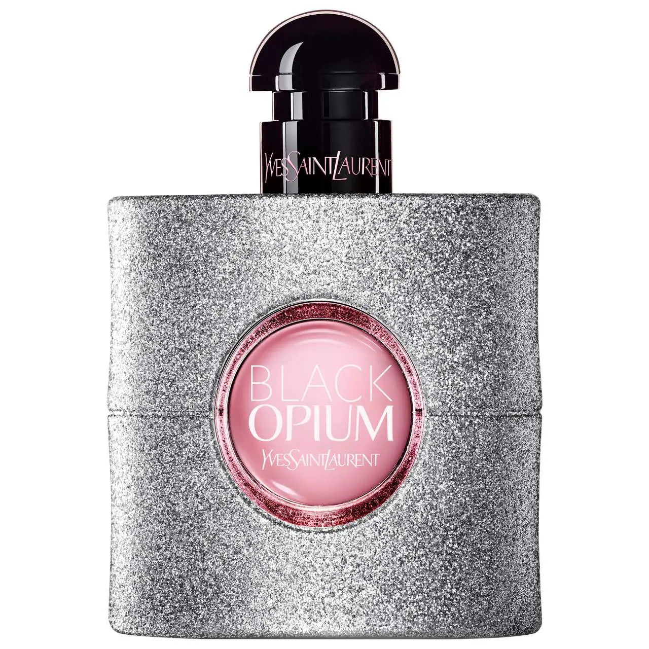 Black Opium Eau de Parfum Glitter con malvavisco y café — Yves Saint Laurent