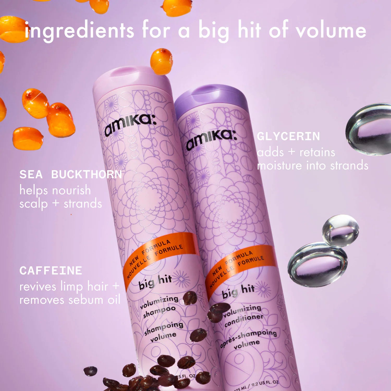 Champú voluminizador Big Hit — amika