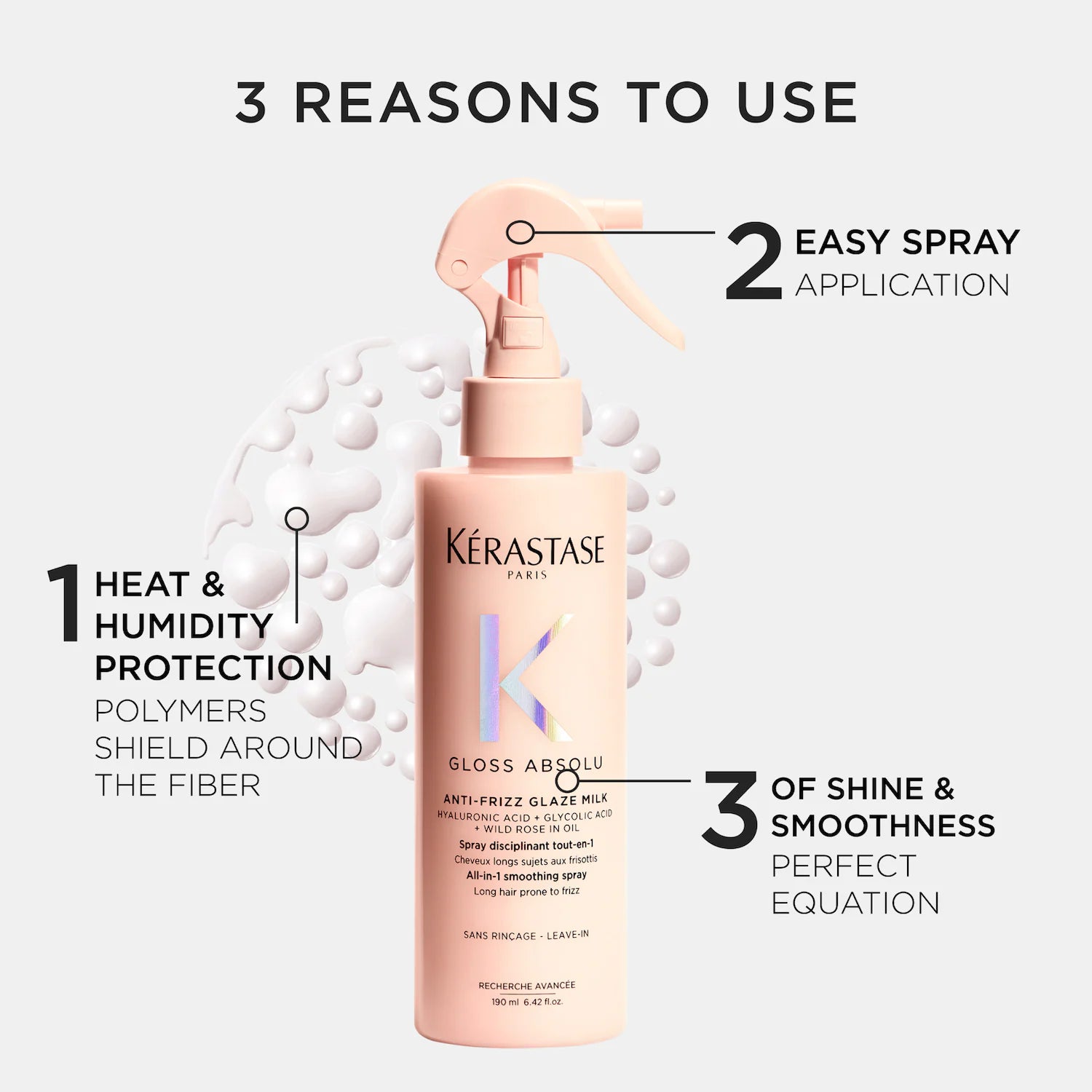 Mini Gloss Absolu Spray Anti-Frizz Todo En Uno — Kérastase
