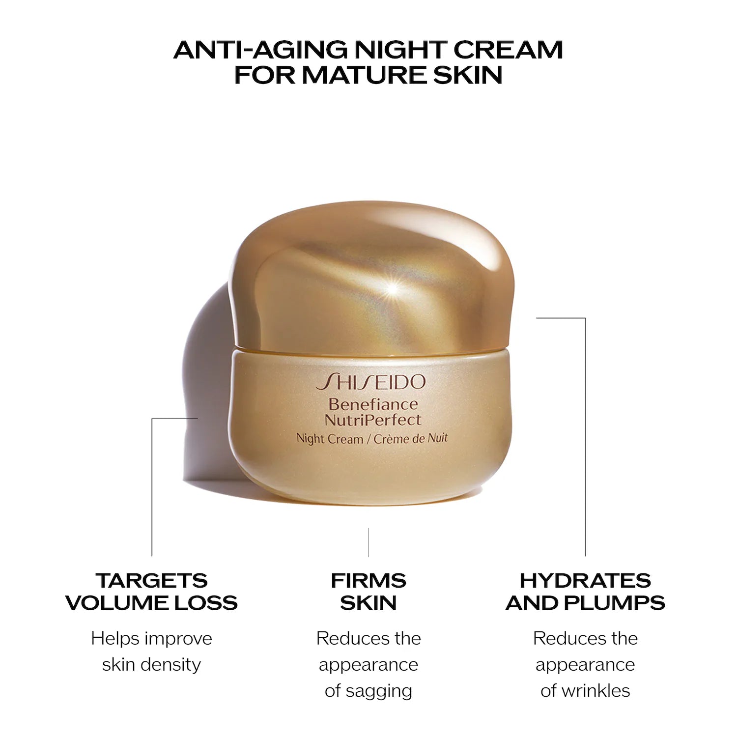 Crema de noche NutriPerfect Benefiance — Shiseido