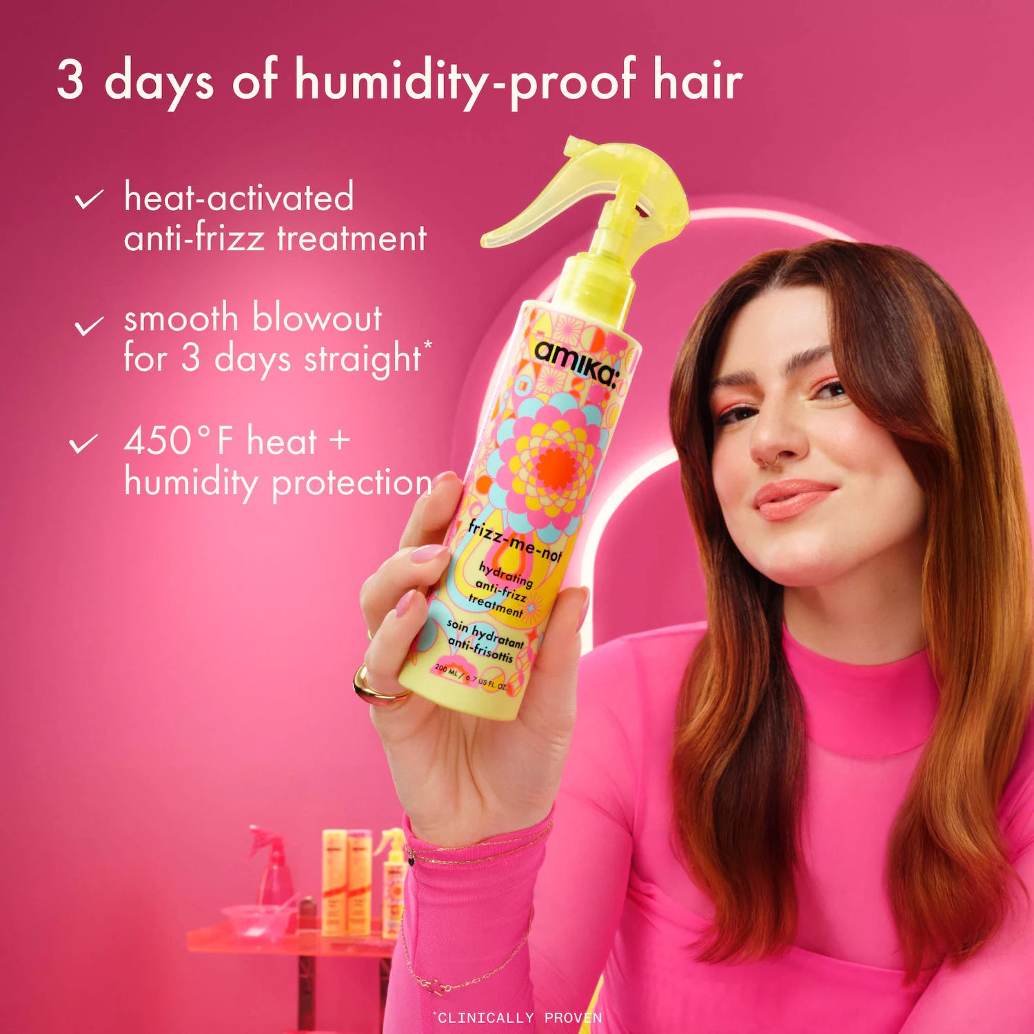 Tratamiento anti-frizz hidratante Frizz-Me-Not — amika