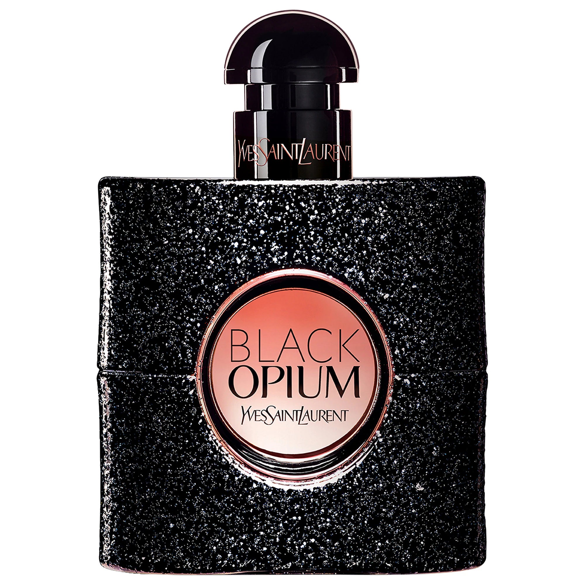 Black Opium Eau de Parfum con café y flores blancas — Yves Saint Laurent