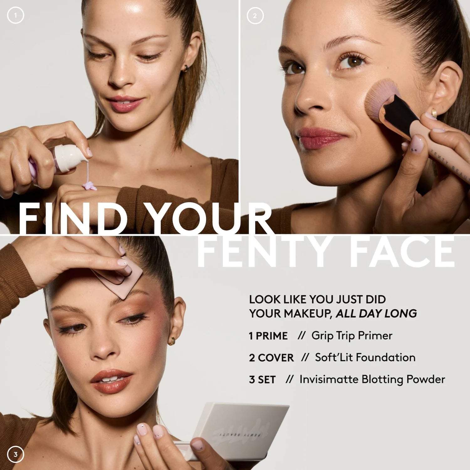 Mini Invisimatte Fijación Instantánea + Polvo Secante — Fenty Beauty by Rihanna