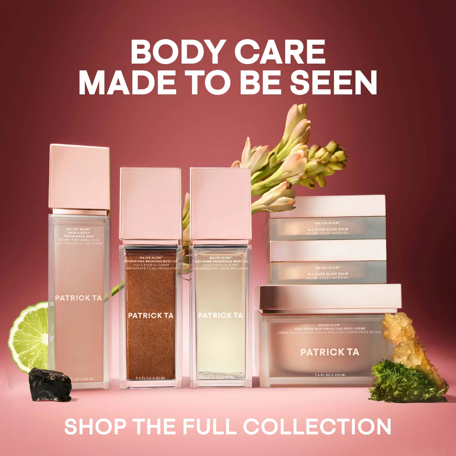 Aceite corporal bronceador nutritivo Major Glow — PATRICK TA