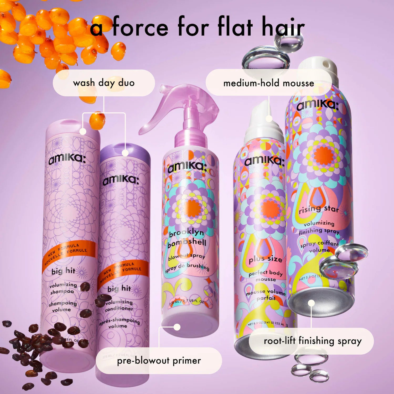 Champú voluminizador Big Hit — amika