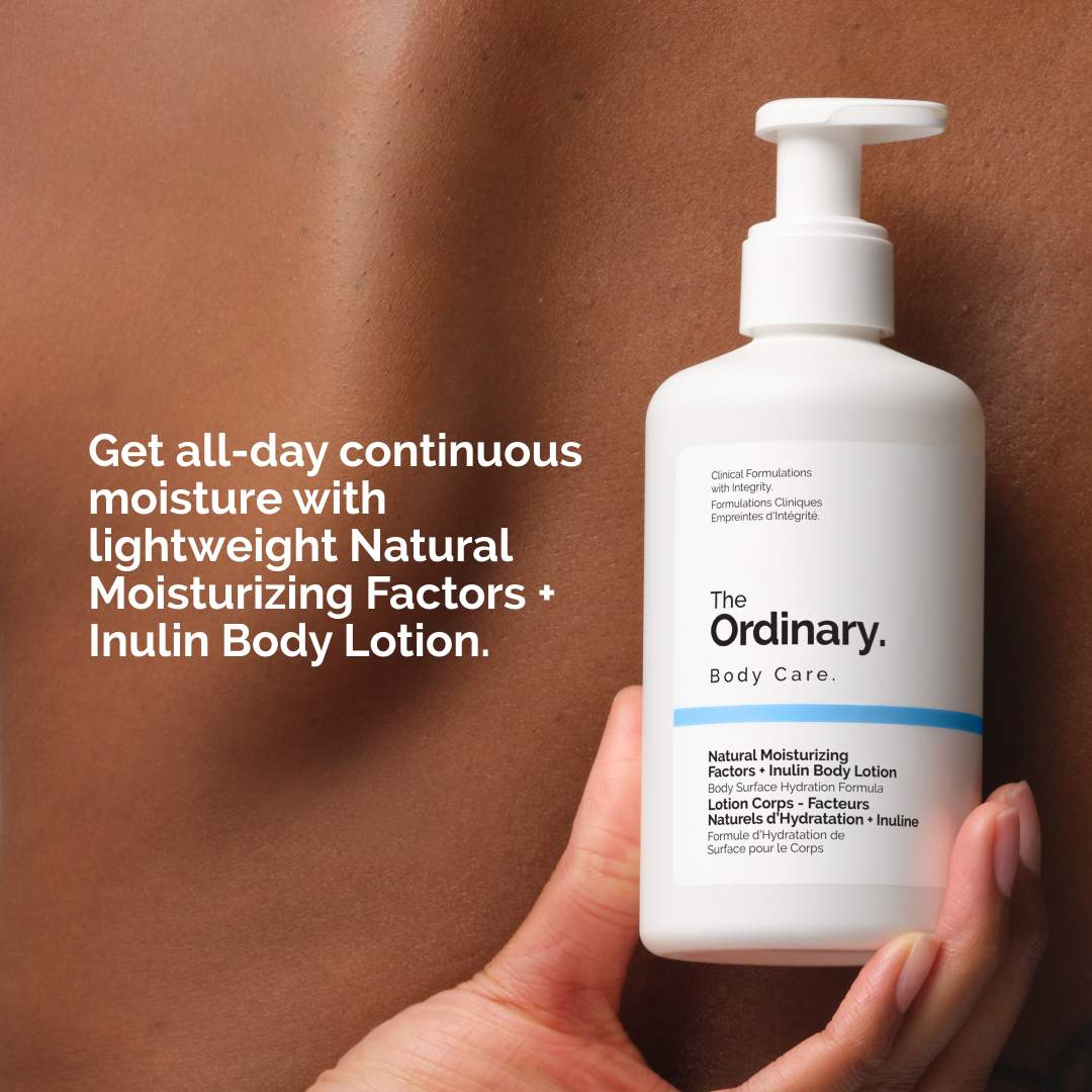 Factores Hidratantes Naturales + Loción Corporal de Inulina — The Ordinary