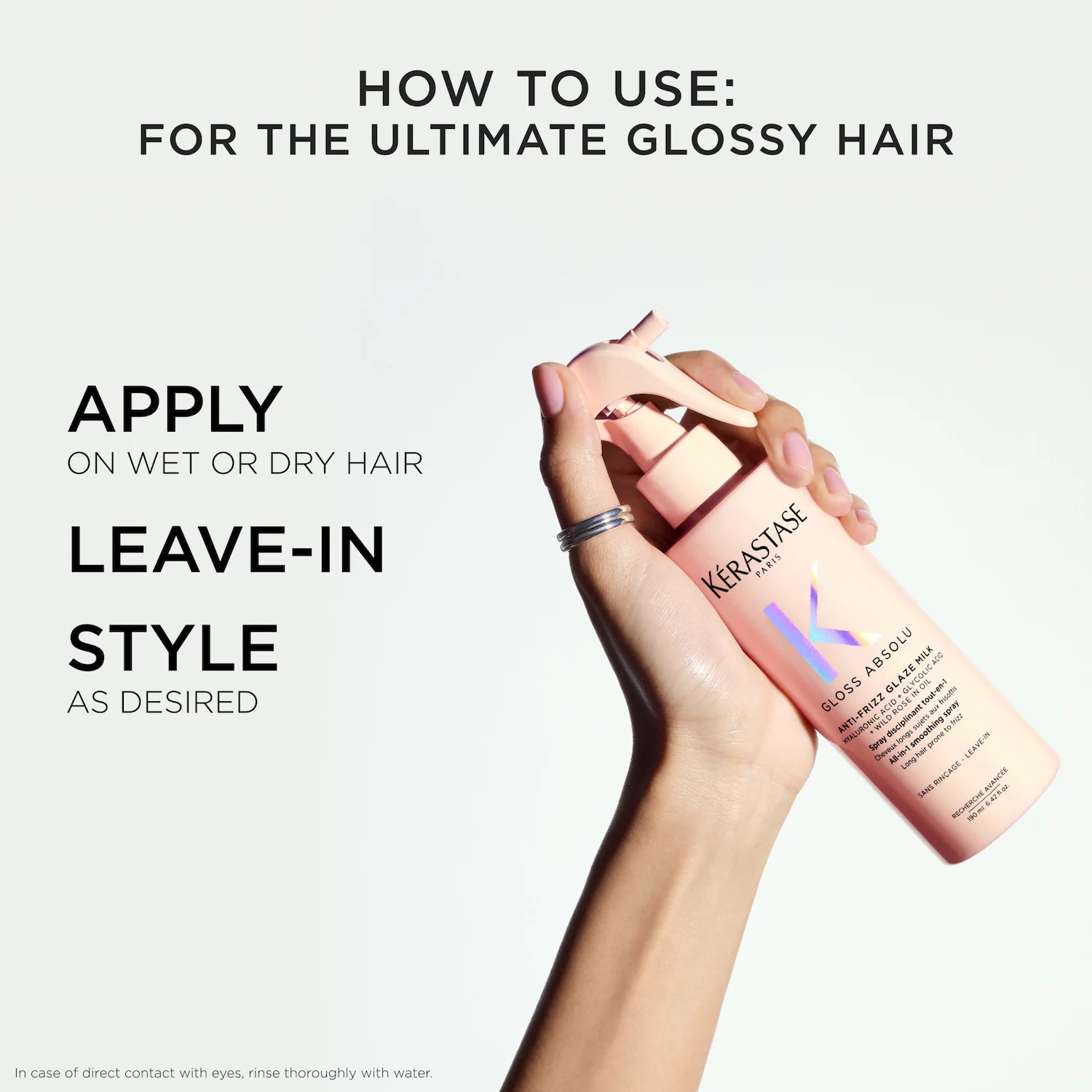 Mini Gloss Absolu Spray Anti-Frizz Todo En Uno — Kérastase