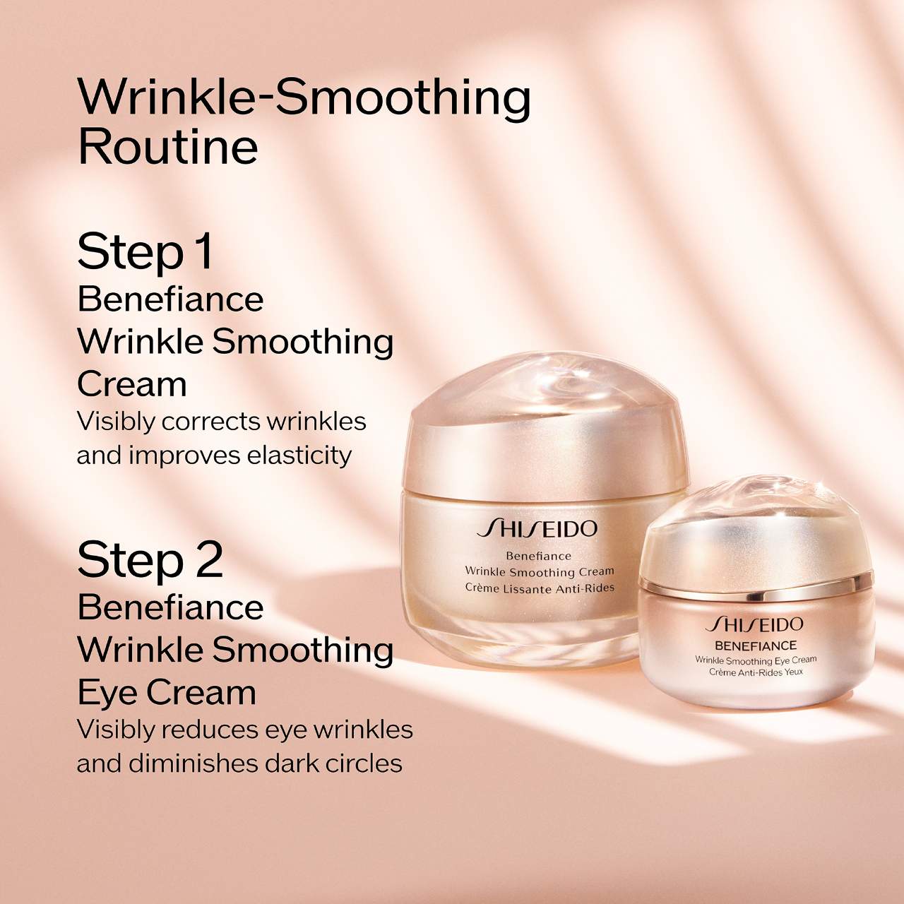 Crema de ojos suavizante de arrugas Benefiance — Shiseido