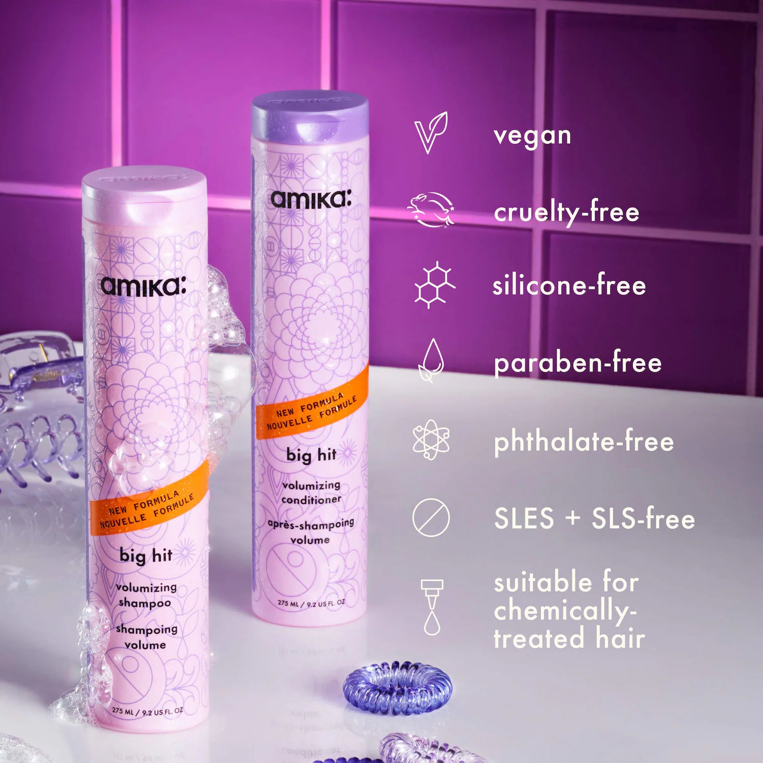 Champú voluminizador Big Hit — amika