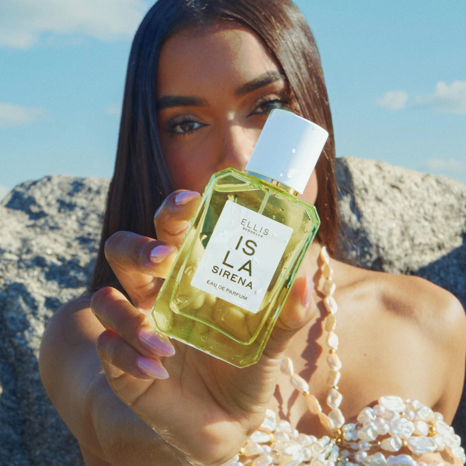 ISLA SIRENA Eau de Parfum con spray de viaje de coco y lima — Ellis Brooklyn