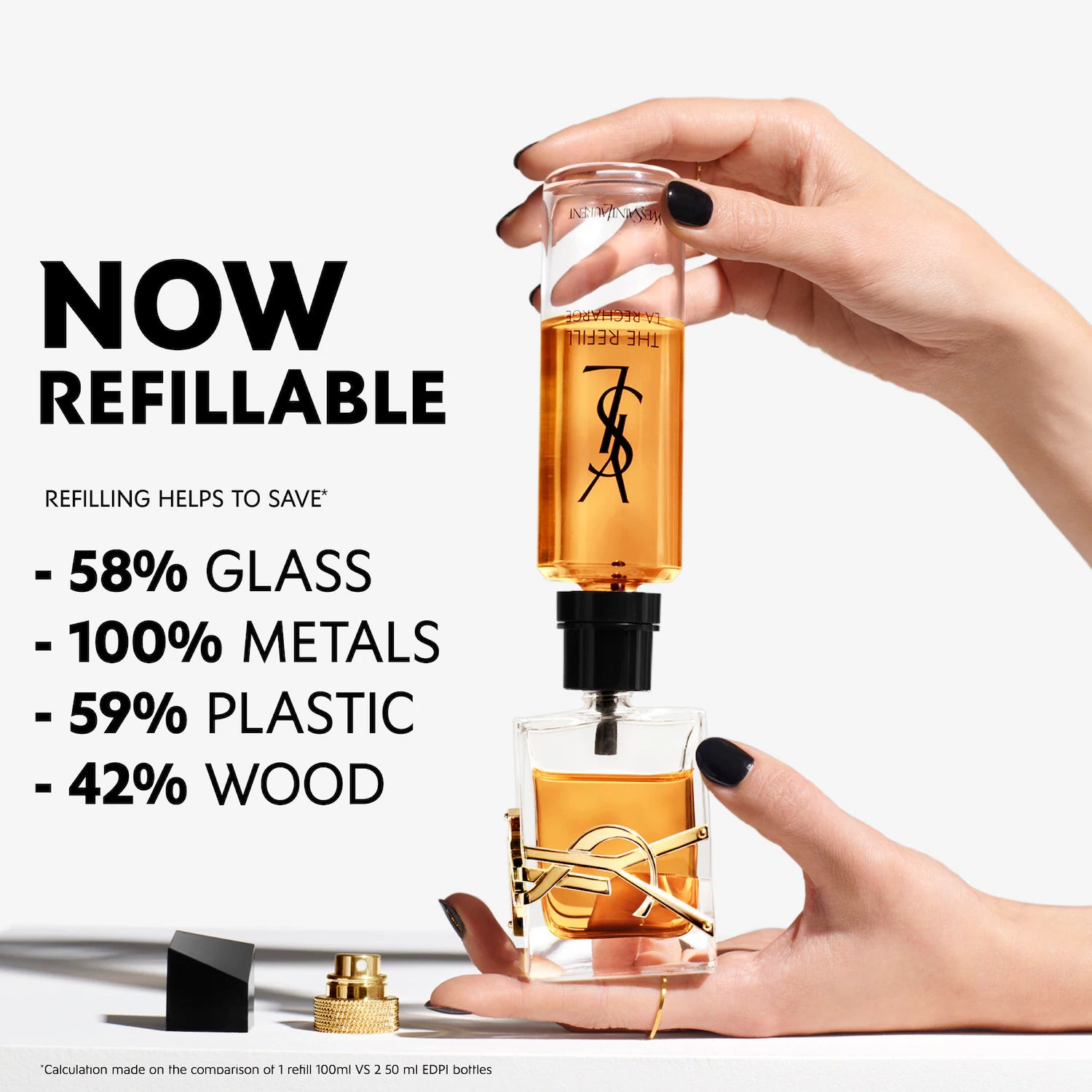 LIBRE Eau de Parfum Intenso con Vainilla Cálida y Azahar — Yves Saint Laurent