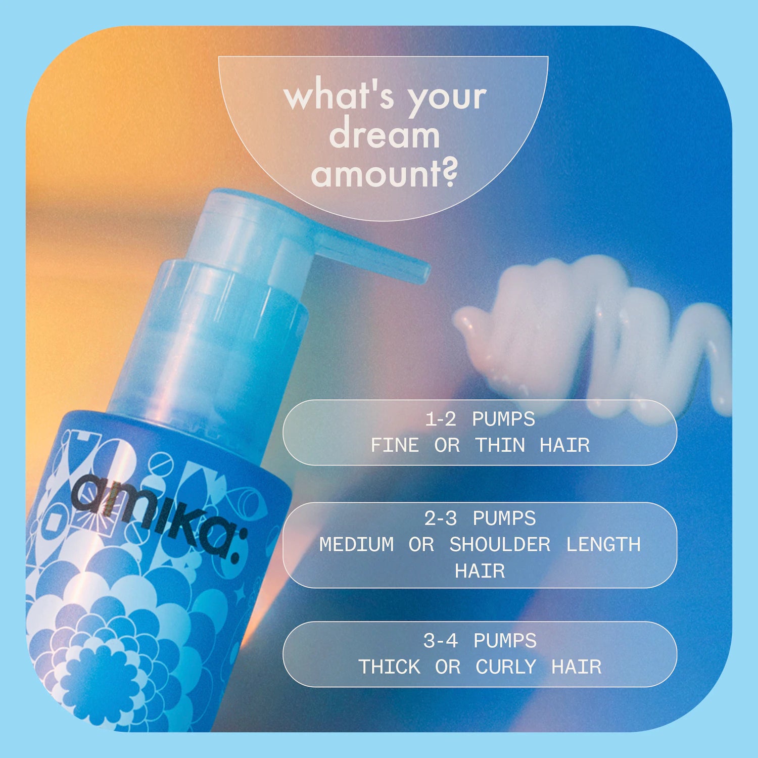 Mascarilla capilar hidratante nocturna Dream Routine — amika