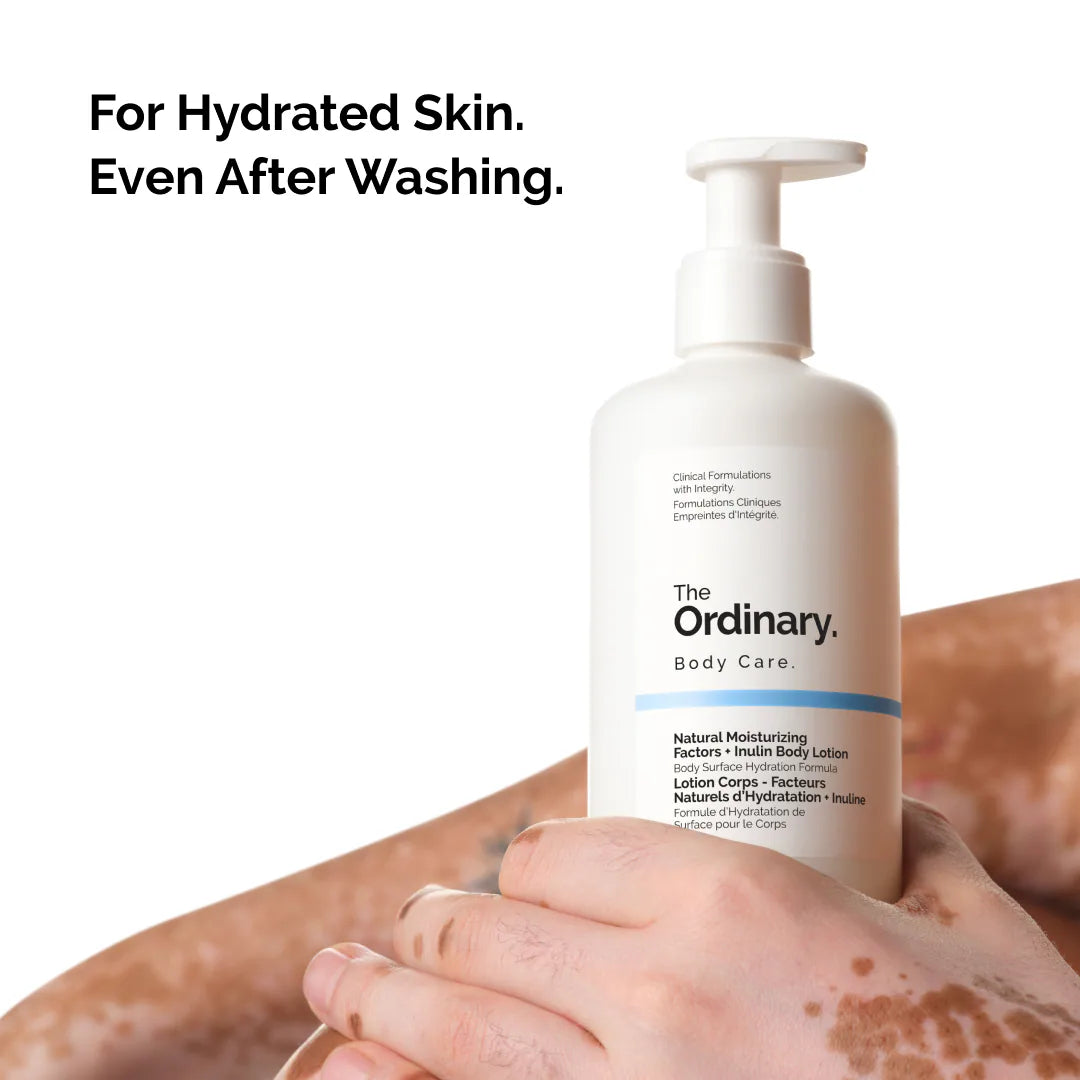 Factores Hidratantes Naturales + Loción Corporal de Inulina — The Ordinary