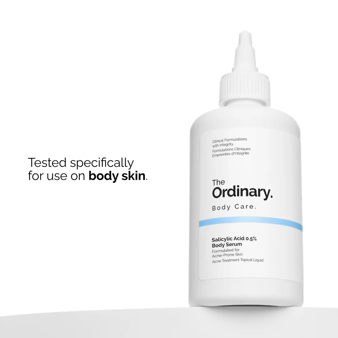 Tratamiento exfoliante de suero corporal con ácido salicílico al 0,5% para el acné — The Ordinary