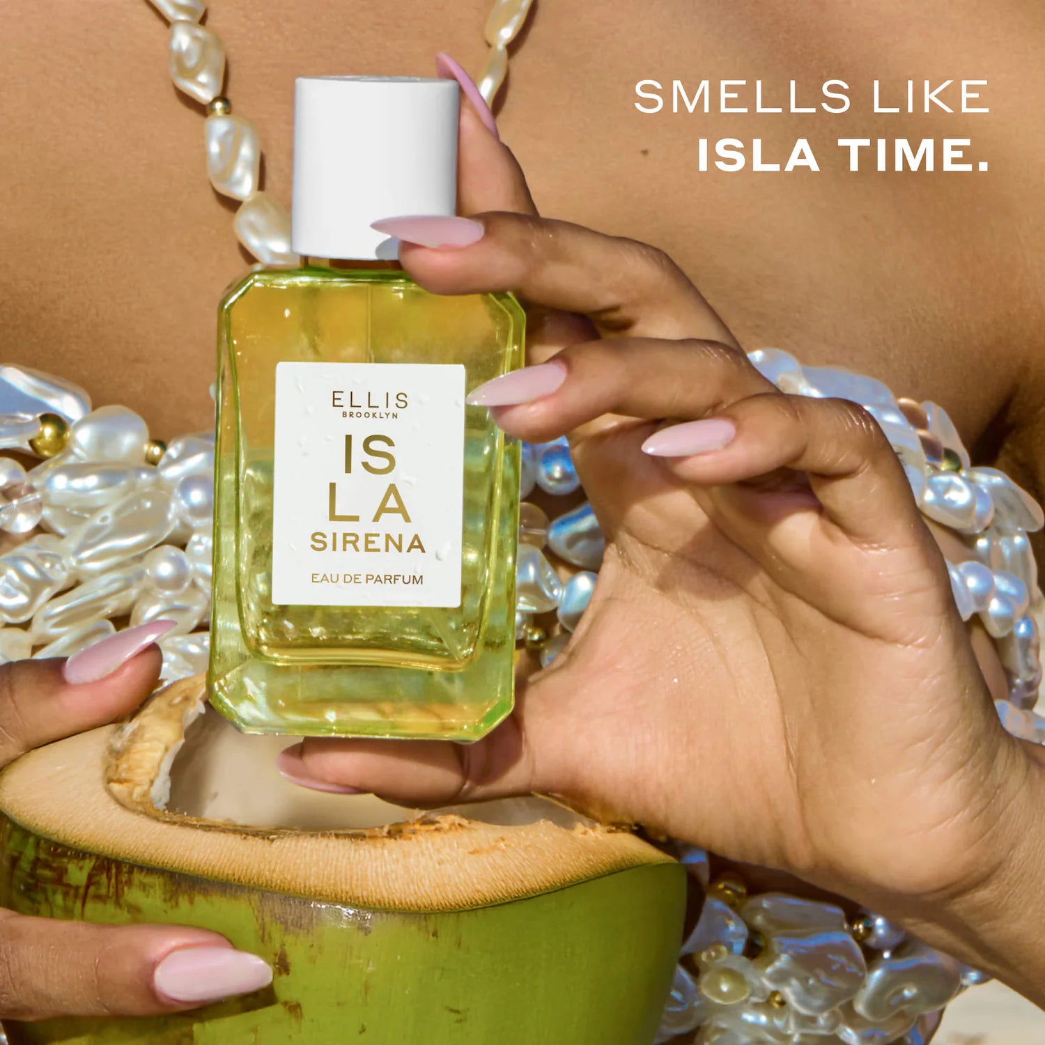 ISLA SIRENA Eau de Parfum con spray de viaje de coco y lima — Ellis Brooklyn