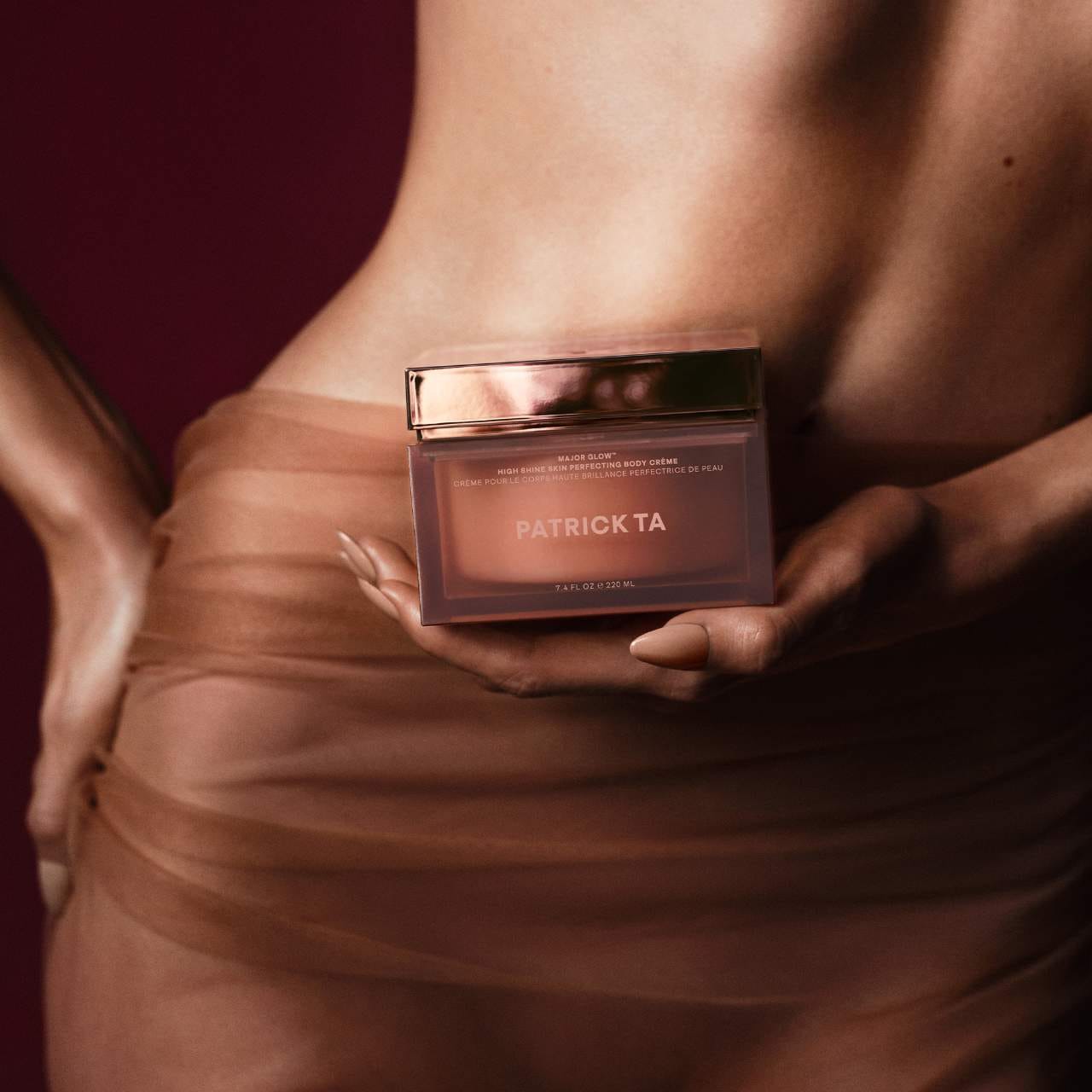 Crema corporal perfeccionadora de la piel de alto brillo Major Glow — PATRICK TA