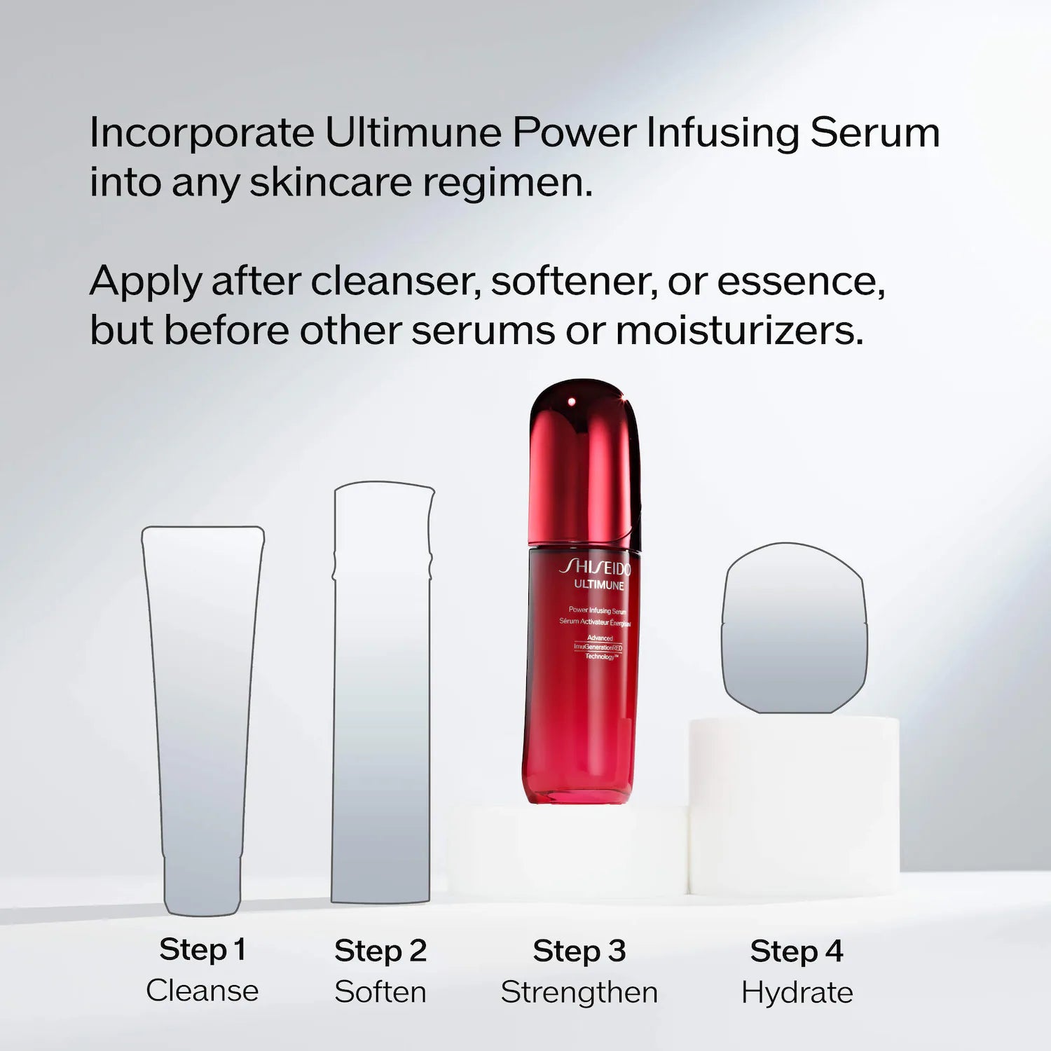 Suero de infusión Ultimune Power para luminosidad y arrugas — Shiseido