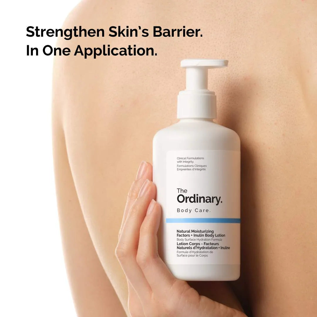 Factores Hidratantes Naturales + Loción Corporal de Inulina — The Ordinary