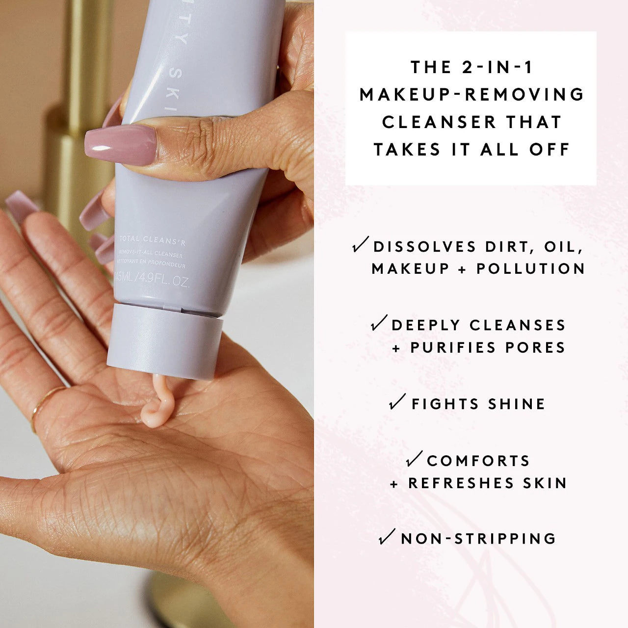 Limpiador Remove-It-All Total Cleans'r con cereza de Barbados — Fenty Beauty by Rihanna