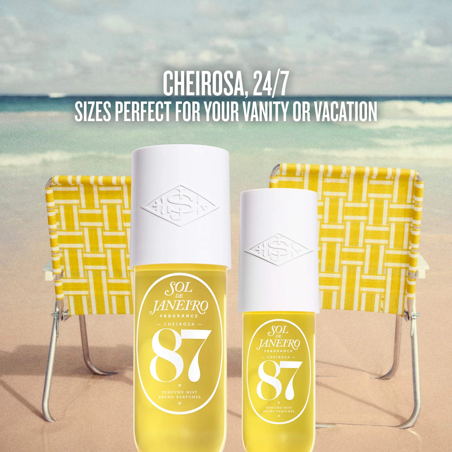 Cheirosa 87 Rio Radiance Bruma de perfume para cabello y cuerpo — Sol de Janeiro