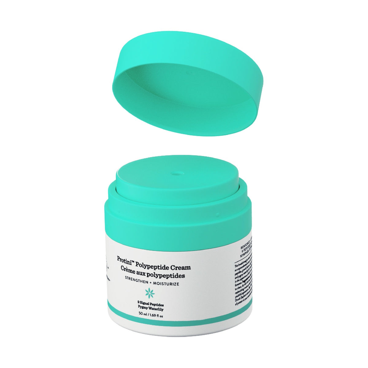 Drunk Elephant Protini Polypeptide Cream frasco abierto
