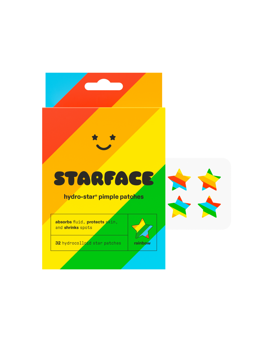 rainbow star — Starface