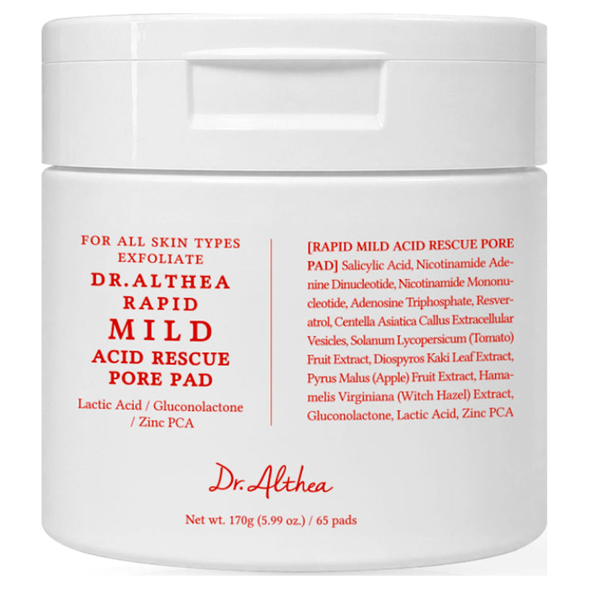 Discos Exfoliantes con Triple Ácido para Poros Rapid Mild Acid Rescue